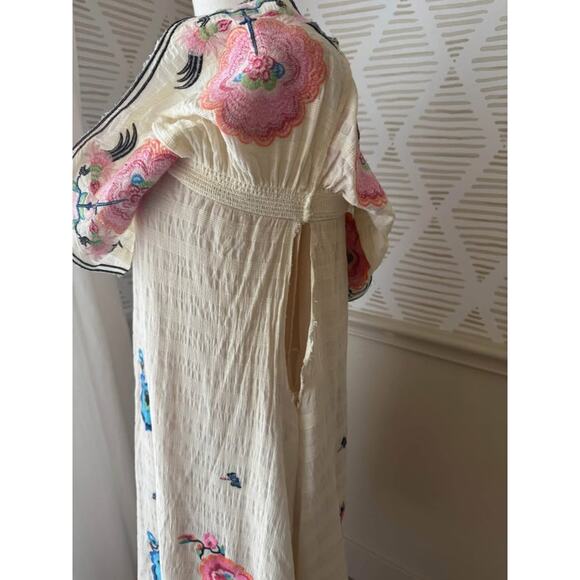 Anthropologie Plenty by Tracy Reese Women’s Large One Shoulder Embroidered Dress - Picture 8 of 10